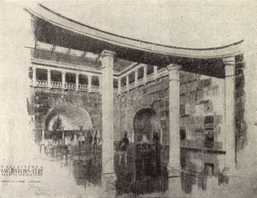 Budapest, M2 metró, Keleti pályaudvar, Magyar Építőművészet, látványterv