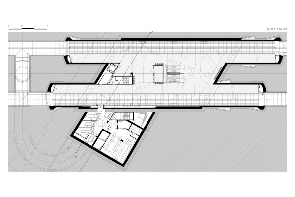 Budapest, M4 metró, Fővám tér, alaprajz, bélyegkép