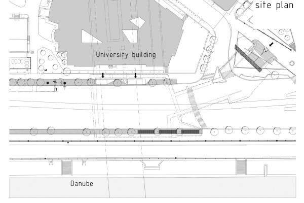 Budapest, M4 metró, Szent Gellért tér, helyszínrajz, bélyegkép