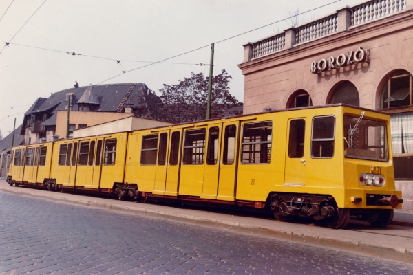 Budapest, Ganz FAV jármű, bélyegkép