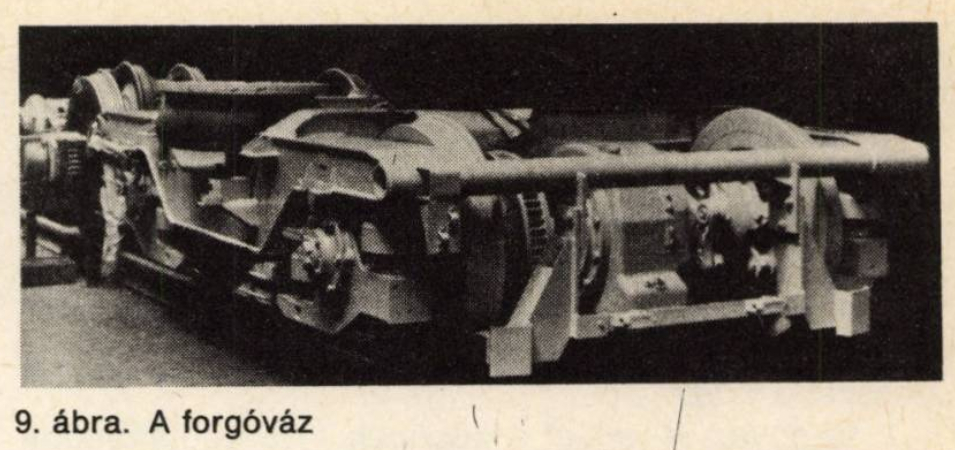 Budapest, Ganz-Hunslet G2, prototípus metró jármű, forgóváz