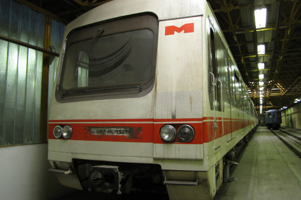 Budapest, Ganz-Hunslet G2, prototípus metró jármű, bélyegkép