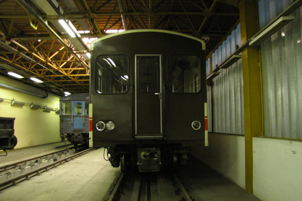 Budapest, Ganz-Hunslet G2, prototípus metró jármű, bélyegkép