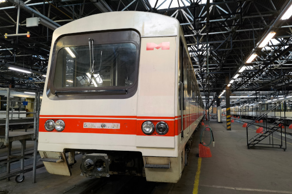 Budapest, Ganz-Hunslet G2, prototípus metró jármű, bélyegkép