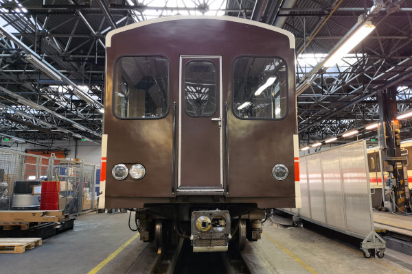 Budapest, Ganz-Hunslet G2, prototípus metró jármű, bélyegkép