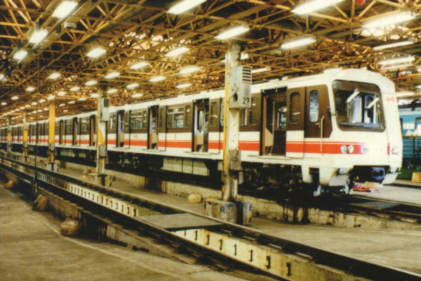 Budapest, Ganz-Hunslet G2, prototípus metró jármű, bélyegkép