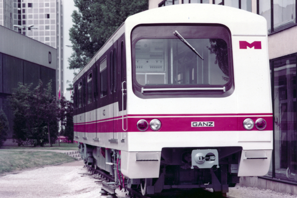 Budapest, Ganz-Hunslet G2, prototípus metró jármű, bélyegkép