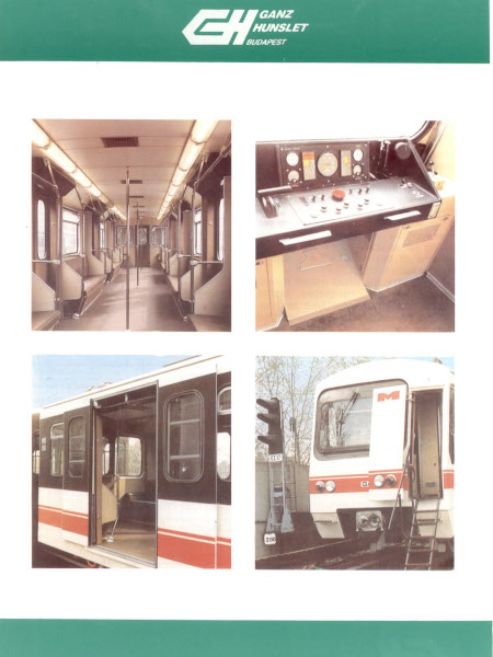 Budapest, Ganz-Hunslet G2, prototípus metró jármű, bélyegkép