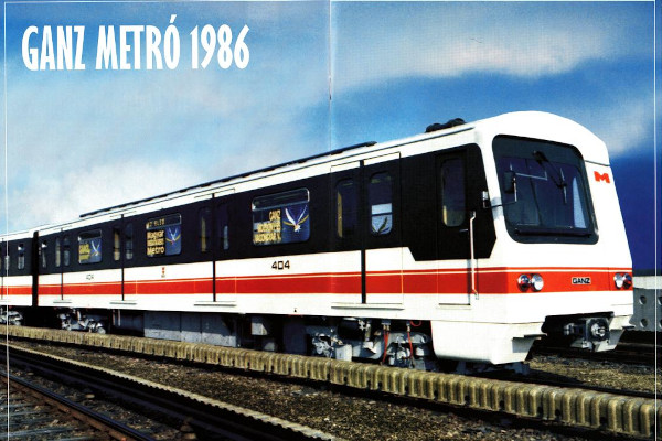 Budapest, Ganz-Hunslet G2, prototípus metró jármű, bélyegkép