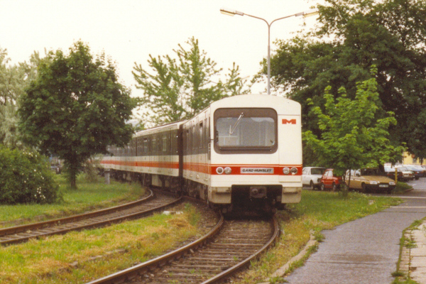 Budapest, Ganz-Hunslet G2, prototípus metró jármű, bélyegkép
