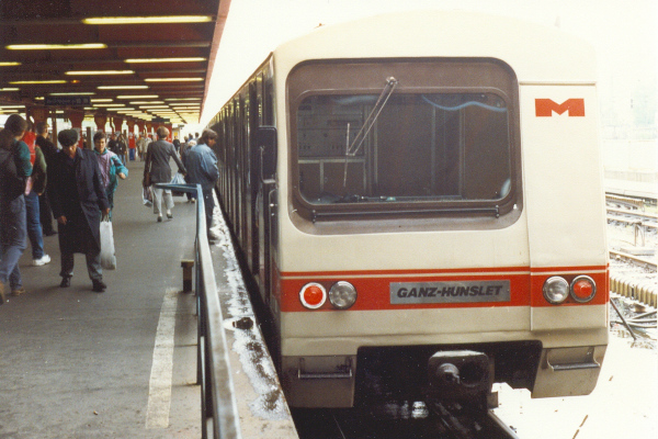 Budapest, Ganz-Hunslet G2, prototípus metró jármű, bélyegkép