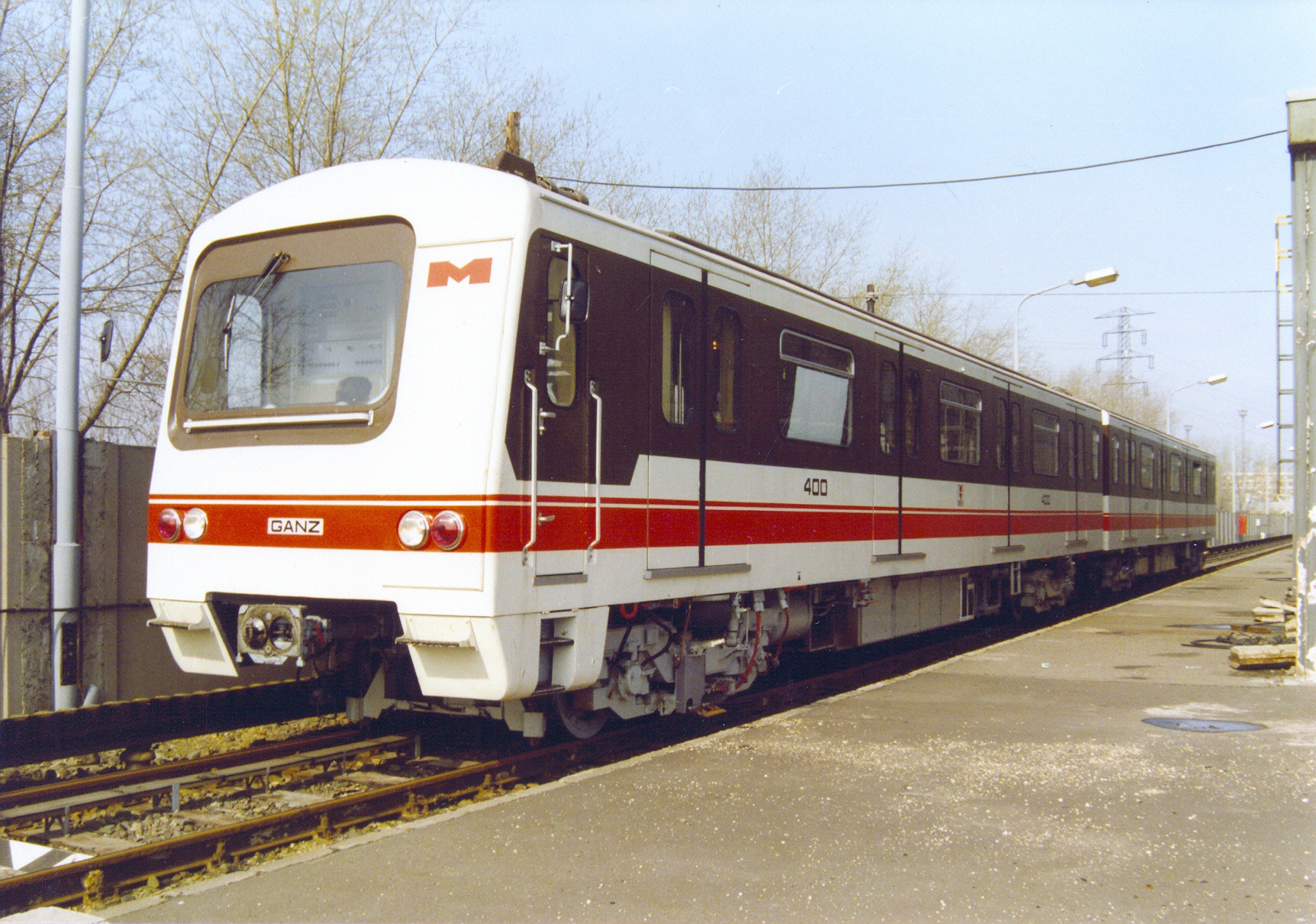 Budapest, Ganz-Hunslet G2, prototípus metró jármű, bélyegkép