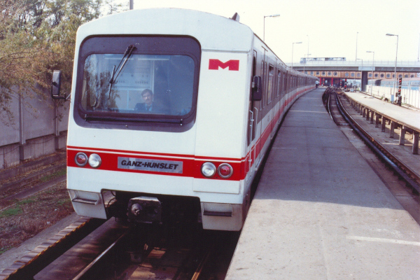 Budapest, Ganz-Hunslet G2, prototípus metró jármű, bélyegkép