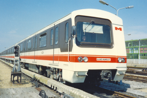 Budapest, Ganz-Hunslet G2, prototípus metró jármű, bélyegkép