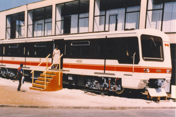Budapest, Ganz-Hunslet G2, prototípus metró jármű, bélyegkép