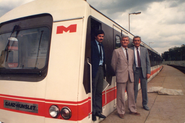 Budapest, Ganz-Hunslet G2, prototípus metró jármű, bélyegkép