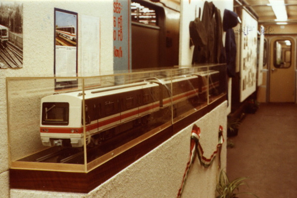 Budapest, Ganz-Hunslet G2, prototípus metró jármű, bélyegkép