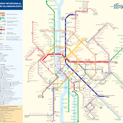 BKV térkép, 2008. 11.