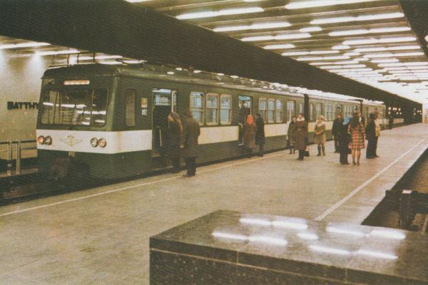 Budapest, Batthyány tér, HÉV állomás, bélyegkép