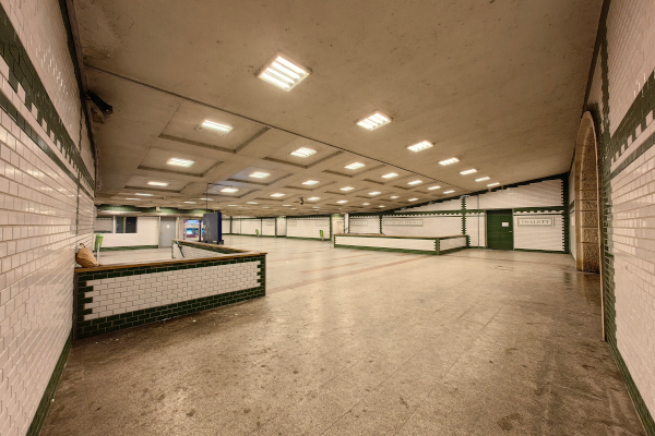 Budapest, Margit híd, HÉV állomás, bélyegkép