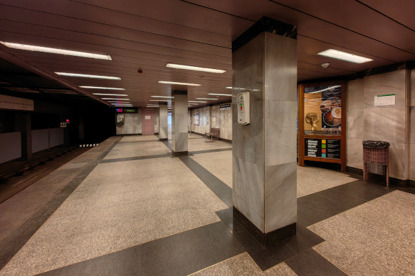Budapest, M1 metró, Deák Ferenc tér, bélyegkép