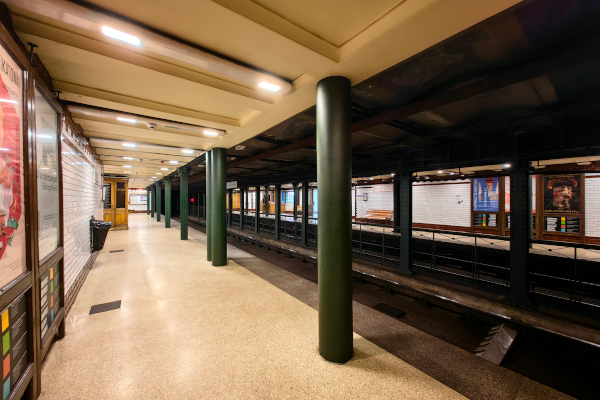 Budapest, M1 metró, Bajza utca, bélyegkép