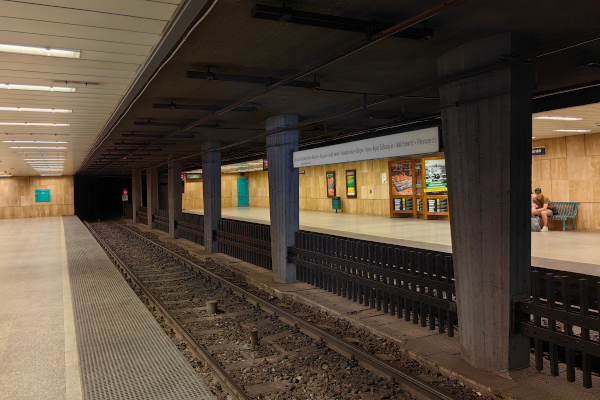 Budapest, M1 metró, Széchenyi fürdő, bélyegkép