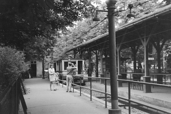 Budapest, M1 metró, Széchenyi fürdő, bélyegkép