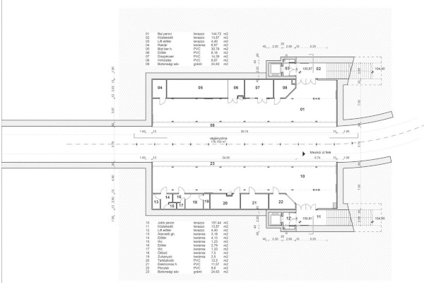 Budapest, M1 metró, Vörösmarty tér, bélyegkép