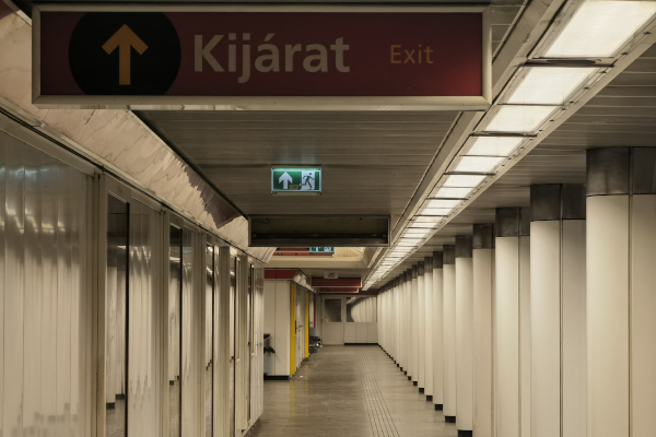 Budapest, M2 metró, Batthyány tér, bélyegkép
