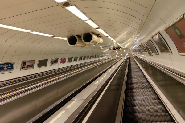 Budapest, M2 metró, Batthyány tér, bélyegkép