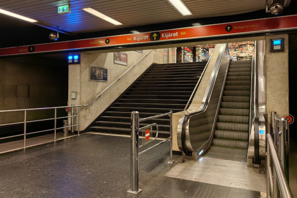Budapest, M2 metró, Puskás Ferenc stadion, bélyegkép