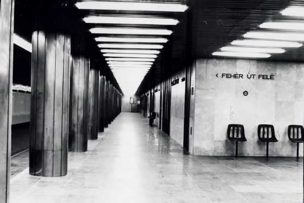 Budapest, M2 metró, Batthány tér, bélyegkép