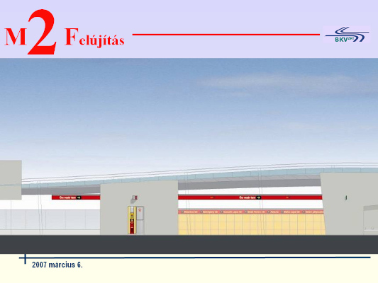 Budapest, M2 metró, Örs vezér tere, Auth Design látványterv, bélyegkép