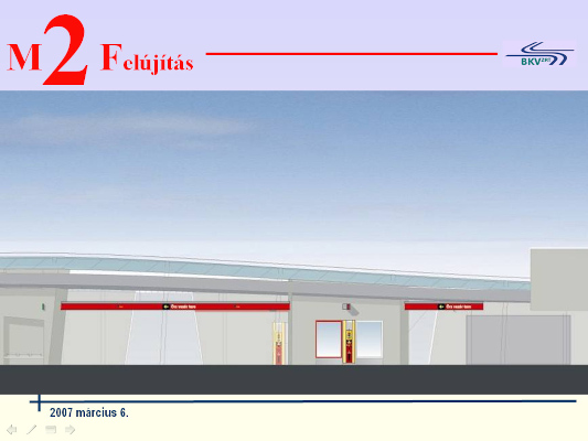 Budapest, M2 metró, Örs vezér tere, Auth Design látványterv, bélyegkép