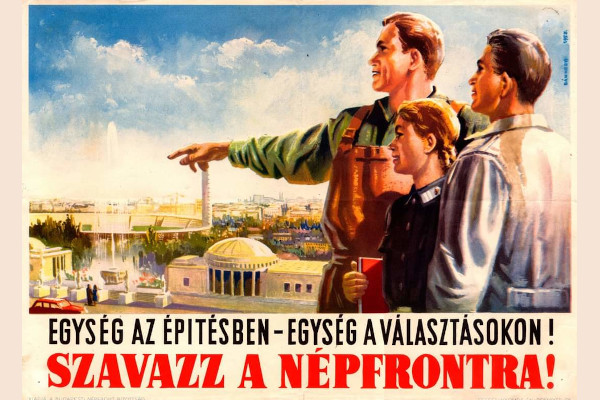 Budapest, M2 metró, Puskás Ferenc stadion, plakát, bélyegkép