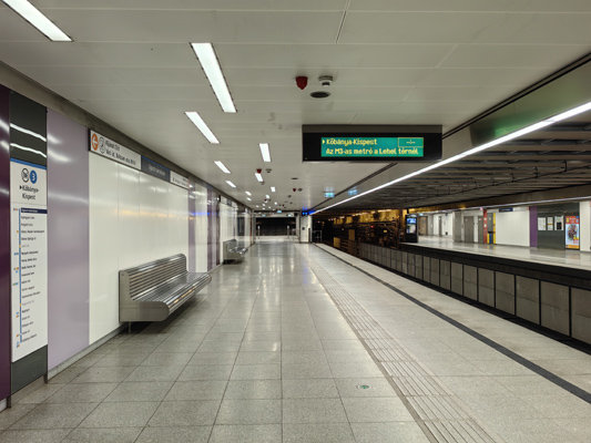 Budapest, M3 metró, Újpest-városkapu, bélyegkép