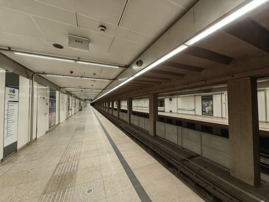 Budapest, M3 metró, Forgách utca, bélyegkép