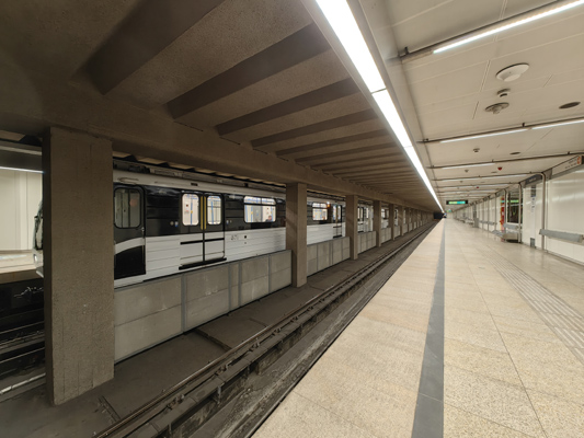 Budapest, M3 metró, Forgách utca, bélyegkép