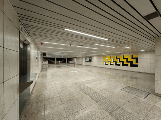 Budapest, M3 metró, Forgách utca, bélyegkép