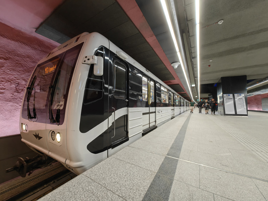Budapest, M3 metró, Lehel tér, bélyegkép