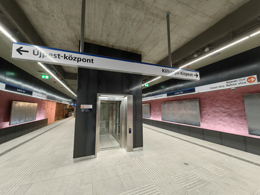 Budapest, M3 metró, Lehel tér, bélyegkép