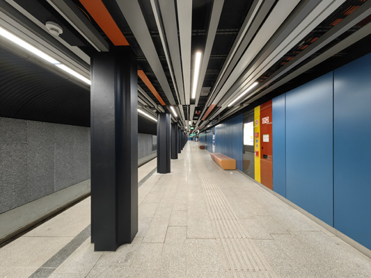 Budapest, M3 metró, Nyugati pályaudvar, bélyegkép