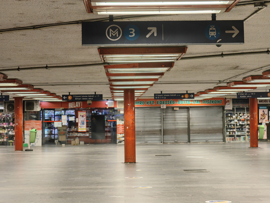 Budapest, M3 metró, Nyugati pályaudvar, bélyegkép