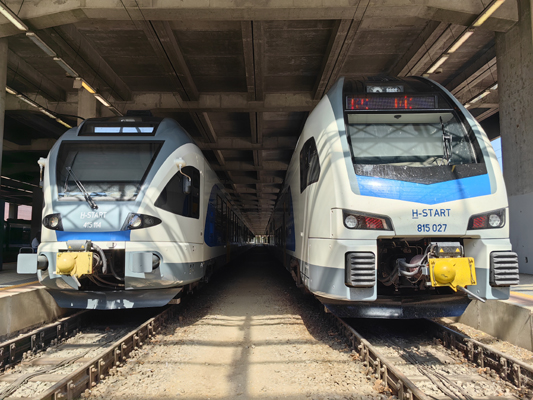 Budapest, M3 metró, Nyugati pályaudvar, bélyegkép