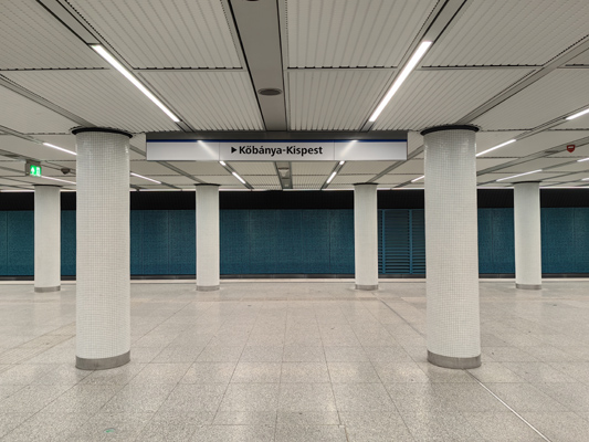 Budapest, M3 metró, Deák Ferenc tér, bélyegkép