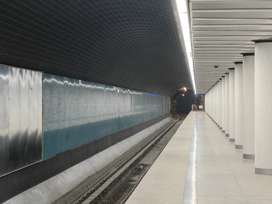 Budapest, M3 metró, Deák Ferenc tér, bélyegkép