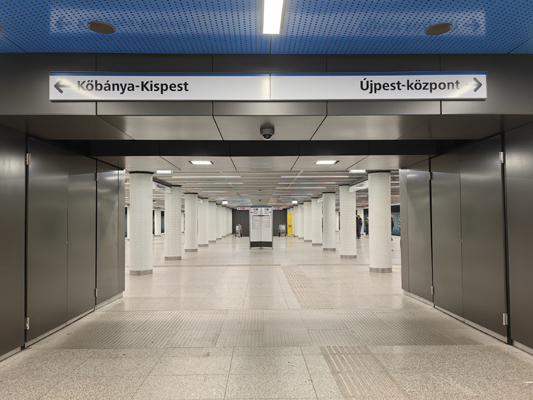 Budapest, M3 metró, Deák Ferenc tér, bélyegkép