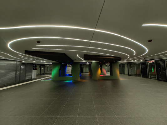 Budapest, M3 metró, Ferenciek tere, bélyegkép