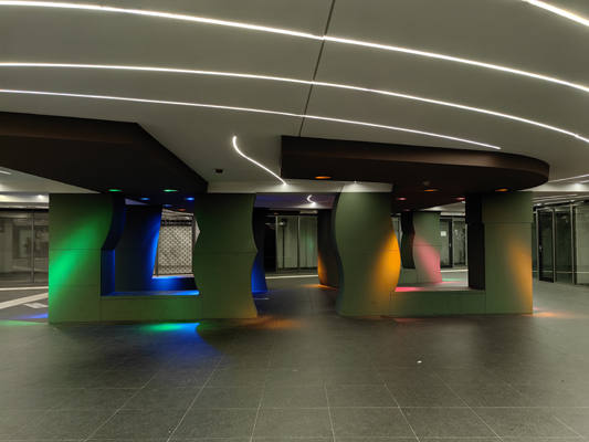 Budapest, M3 metró, Ferenciek tere, bélyegkép